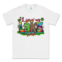 White living on lake time Classic Tee - Zillion Design Studio