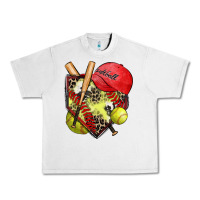 Lunar Rock softball home plate Urban Heavy Tee - Zillion Design Studio