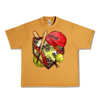 Peanut Butter softball home plate Urban Heavy Tee - Zillion Design Studio