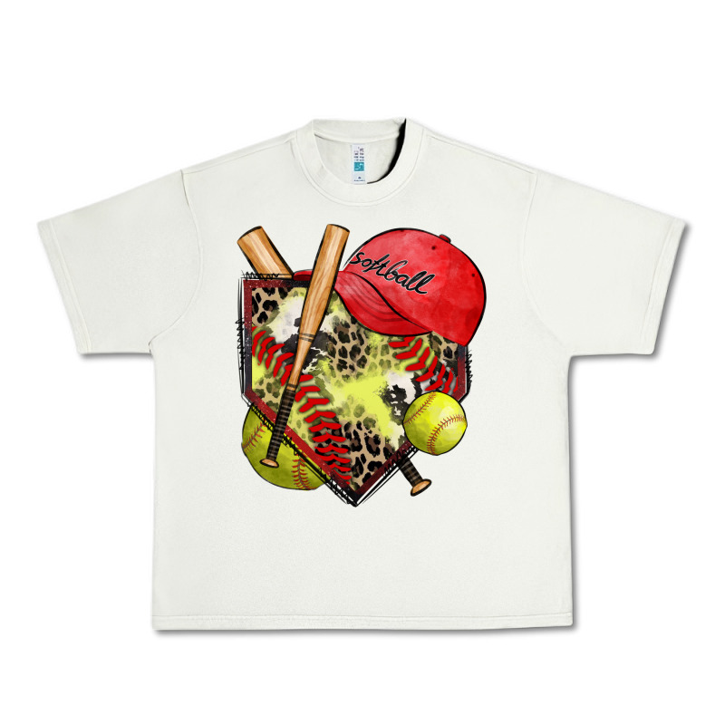 Softball Home Plate Urban Heavy Tee by Zillion Design Studio | Teevron