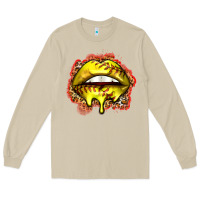 Mushroom softball lips Long Sleeve Tee - Zillion Design Studio