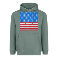 Sage Glitter 4th Of July Seamless Pattern Heavyweight Hoodie - BundleAndBundleShop