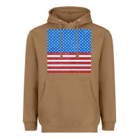 Toasted Coconut Glitter 4th Of July Seamless Pattern Heavyweight Hoodie - BundleAndBundleShop