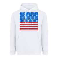 White Glitter 4th Of July Seamless Pattern Heavyweight Hoodie - BundleAndBundleShop