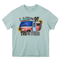 Land Of The Free Heavy Core Tee | Teevron
