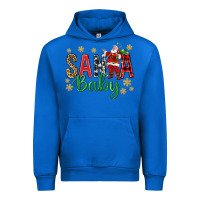 Cobalt Santa Baby With Santa Urban Hoodie - BundleAndBundleShop