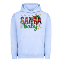 Pigment Grape Ice Santa Baby With Santa Urban Hoodie - BundleAndBundleShop