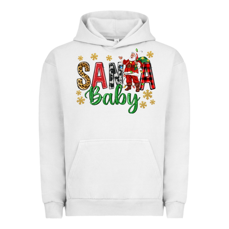 Santa Baby With Santa Urban Hoodie by BundleAndBundleShop | Teevron