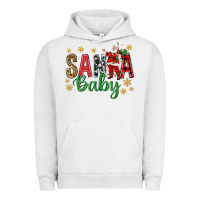 Pigment Lunar Rock Santa Baby With Santa Urban Hoodie - BundleAndBundleShop