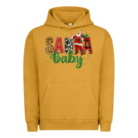 Pigment Peanut Butter Santa Baby With Santa Urban Hoodie - BundleAndBundleShop