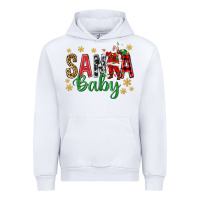 White Santa Baby With Santa Urban Hoodie - BundleAndBundleShop