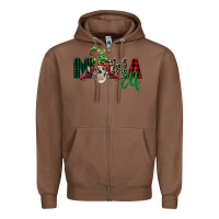 Chestnut Mama elf skull Zipper Hoodie - FaDigitalArtStudio
