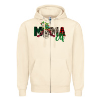 Sandshell Mama elf skull Zipper Hoodie - FaDigitalArtStudio
