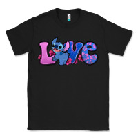Black love stitch Classic Tee - Zillion Design Studio