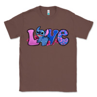 Chestnut love stitch Classic Tee - Zillion Design Studio