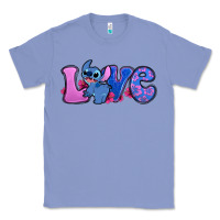 Colony Blue love stitch Classic Tee - Zillion Design Studio