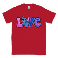 Red love stitch Classic Tee - Zillion Design Studio