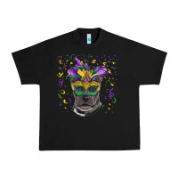 Black mardi gras  mask pitbull Urban Heavy Tee - RanaPortraitStore