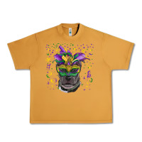 Peanut Butter mardi gras  mask pitbull Urban Heavy Tee - RanaPortraitStore