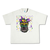 Pistachio mardi gras  mask pitbull Urban Heavy Tee - RanaPortraitStore