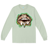 Matcha soccer lips Long Sleeve Tee - Zillion Design Studio