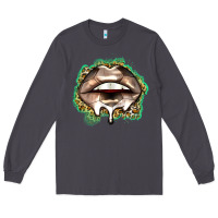 Smoke soccer lips Long Sleeve Tee - Zillion Design Studio