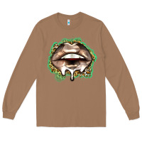 Toasted Coconut soccer lips Long Sleeve Tee - Zillion Design Studio