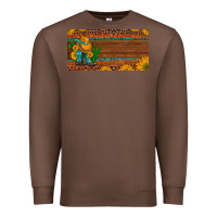 Chestnut custom cowboy boots sunflowers and cactus license plate Premium Sweatshirt - Artiststas