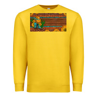 Lemon custom cowboy boots sunflowers and cactus license plate Premium Sweatshirt - Artiststas