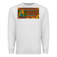 Oatmeal Heather custom cowboy boots sunflowers and cactus license plate Premium Sweatshirt - Artiststas