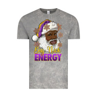 Cloud Rock big nick energy purple and gold afro santa Vintage Tee - RanaPortraitStore