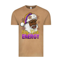 Vintage Camel big nick energy purple and gold afro santa Vintage Tee - RanaPortraitStore