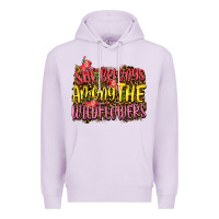 Lilac she belongs among the wildflowers Premium Hoodie - NancyCooperArtShop