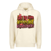 Sandshell she belongs among the wildflowers Premium Hoodie - NancyCooperArtShop
