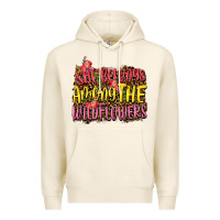 Tofu she belongs among the wildflowers Premium Hoodie - NancyCooperArtShop