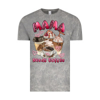 Cloud Rock mama needs coffee Vintage Tee - BarkalooDesign