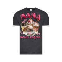 Vintage Black mama needs coffee Vintage Tee - BarkalooDesign