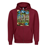 Burgundy dad man myth legend air freshener Zipper Hoodie - HRA Design Shop
