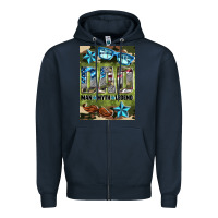 Navy dad man myth legend air freshener Zipper Hoodie - HRA Design Shop