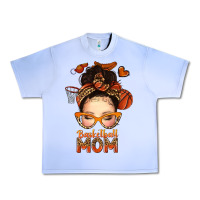 Grape Ice basketball messy bun mom Urban Heavy Tee - texasbilliewilder