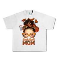 Lunar Rock basketball messy bun mom Urban Heavy Tee - texasbilliewilder