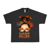 Pigment Black basketball messy bun mom Urban Heavy Tee - texasbilliewilder