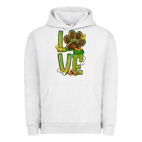 Pigment Lunar Rock Tie dye St. Patrick's Day love dog paw Urban Hoodie - BundleAndBundleShop