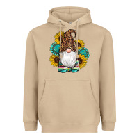 Mushroom western gnomes sunflowers gemstones leopard serape cowhide glitter Heavyweight Hoodie - Artiststas