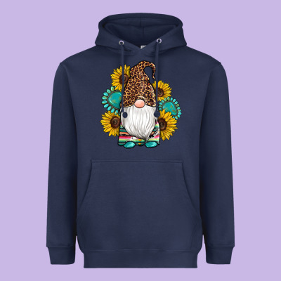 Western Gnomes Sunflowers Gemstones Leopard Serape Cowhide Glitter Heavyweight Hoodie Designed By Artiststas