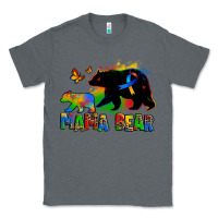 Charcoal Heather mama bear autism Classic Tee - Zillion Design Studio