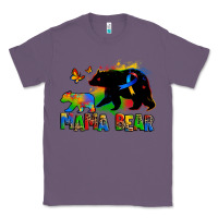 Lavender mama bear autism Classic Tee - Zillion Design Studio