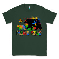 Sports Green mama bear autism Classic Tee - Zillion Design Studio