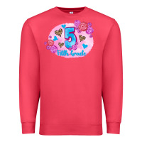 Cardinal back to school flowers fifth grade 3200x2400 Premium Sweatshirt - AdoDesignShop
