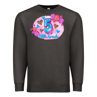Smoke back to school flowers fifth grade 3200x2400 Premium Sweatshirt - AdoDesignShop
